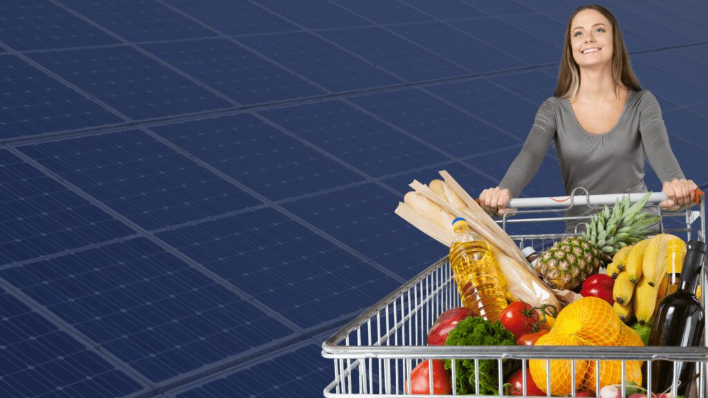 energia solar para supermercado